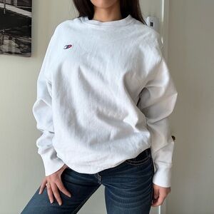 90s Vintage Champion Off-White Crewneck
Sweatshirt